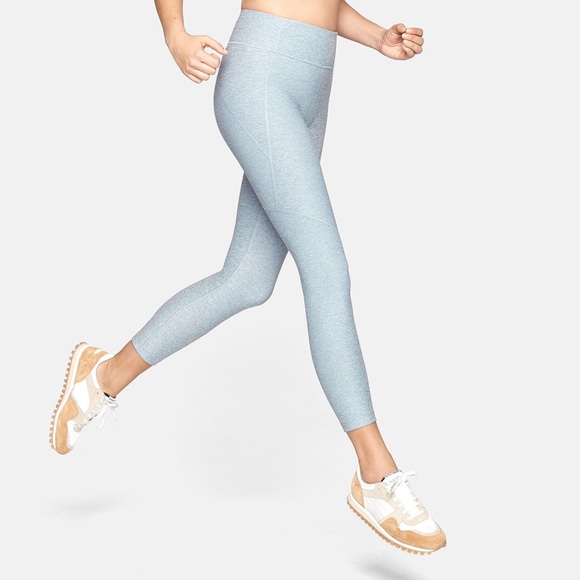 Outdoor Voices Pants - Outdoor Voices 7/8 Warmup Leggings Blue Quartz XS